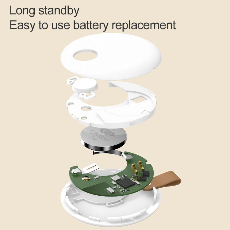 Original Xiaomi Youpin Ranres Intelligent Anti-lost Device Two-way Search Bluetooth Alarm Smart Positioning Finder, Distance: 15m, RW01MN Pink, RW01MN Green, RW01MN White Original Xiaomi Youpin Ranres Intelligent Anti-lost Device Two-way Search Bluetooth Alarm Smart Positioning Finder, Distance: 15m, RW01MN Pink, RW01MN Green, RW01MN White